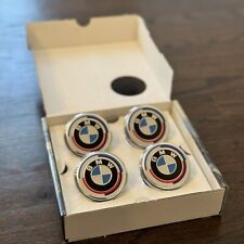 Genuine BMW 50th Anniversary 56mm FLOATING Wheel Center Cover Hub Caps F90 G20 picture