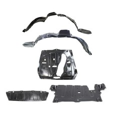 New Engine Splash Shields for Lexus RX330 2004-2006 Front or Rear Black 5Pc picture