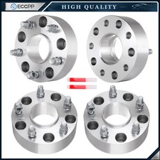 4Pc 2 inch 5x5.5 Hub Centric Wheel Spacers For 2002-2013 Dodge Ram 1500 9/16