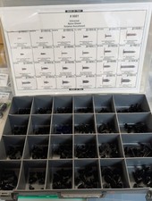 DISCO Tray #9601 Universal Nylon Shield Retainer Assortment 336 pieces NEW picture