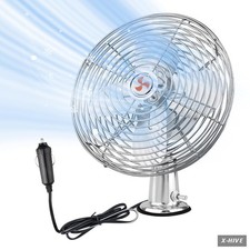 12V Portable Fan RV Truck Cooling Heavy Duty 9