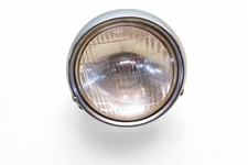 1969-72 Honda CL175 SL175 SL350 HM-14M-S Headlight Lamp w/ Gold Bucket H240 *AH5 picture