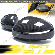 Real Carbon Fiber Mirror Cap Covers for Audi TT Quattro TTS 8J 08-12 R8 08-14 picture