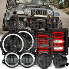 8PCS Combo For Jeep Wrangler JK 7