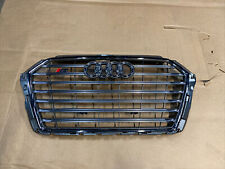 🚙 2017 - 2020 Audi S3 Front Center Platinum Grey Grille Assembly OEM *Note 🛞 picture
