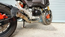 ZoOM Exhaust Honda GROM 125 MSX SF OG 2013-2020 Full System The Brute Low Mount picture