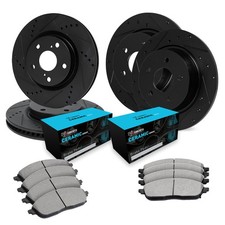 For Audi Q2 18-21 Brake Kit eLINE Series Drilled & Slotted Front & Rear Brake picture
