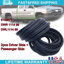 For Chevrolet Silverado GMC Sierra 2000‑2007 Left+Right Door Weatherstrip Set picture