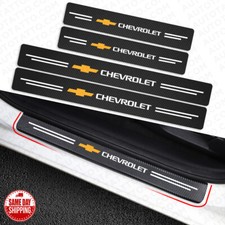 4x Universal Car Door Plate Sill Scuff Anti Scratch 3D Decal Sticker Protector picture
