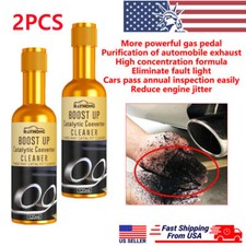 2pcs Boost Up Vehicle Engine Catalytic Converter Cleaner Multipurpose Deep Clean picture