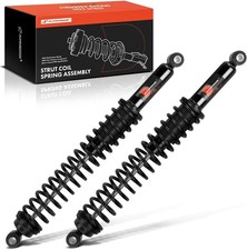 A-Premium Rear Load Adjusting Towing Shocks Absorbers with Coil Springs -... picture