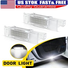 2x Bright White Door Courtesy Light IP67 For Dodge Challenger Dart Jeep Cherokee picture