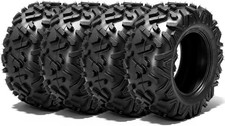Set of 4 ATV UTV Tires 25x8-12 25x10-12 All Terrain 6 Ply 25x8x12 25x10x12 picture