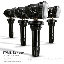 4× F2GZ-1A189-A TPMS Tire Pressure Sensors For Ford SHENKENUO F-150 Explorer US picture