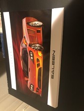 2006 2007 Saleen S7 1-page Original Car Brochure Spec Card  picture