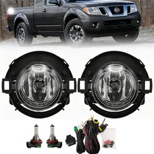 New Pair Fog Lights Lamps For 2010-2019 Nissan Frontier 2005-2015 Nissan Xterra picture