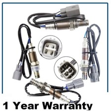 4PC Oxygen O2 Sensor 1&2 For 2001 2002 2003 Toyota Highlander 2.4L Upstream+Down picture