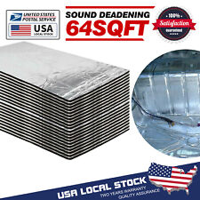 65Sq.ft Car Insulation Sound Deadening Heat Shield Thermal Noise Proof Mat US picture