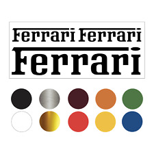 Parts for Ferrari Car Decal Vinyl Sticker Sticker  picture