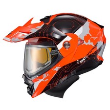 Scorpion EXO-AT960 Topographic Modular Snow Helmet w/Electric Shield Orange picture