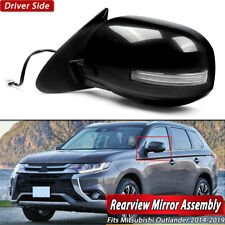 1X Driver Side Door Mirror 9Pin For Mitsubishi Outlander 14-19 Power,Heat,Signal picture