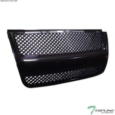 Topline For 2007-2010 Ford Explorer Sport Trac Mesh Front Bumper Grille - Black picture