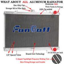 Fits Nissan Skyline R32 GTST RB20DET R32 GTR/B26DETT 2.0L 6cyl MT 2-ROW Radiator picture
