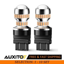 2-20PCS Amber 3156 3157 LED Turn Signal Light Tail Lamp Bulbs 4014SMD 54H AUXITO picture