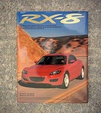 New Mazda RX-8 Hardcover Automotive descriptional Book With Touch On Mazda 787B picture