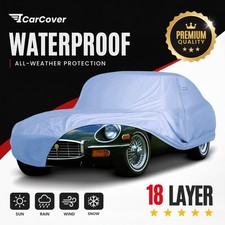 Jaguar XKE 2+2 Seater 1961-1974 Custom Fit Waterproof Car Cover 18 Layer picture