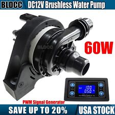 DC 12V Brushless Automotive Car Auxiliary Water Pump W/ XY-PWM Signal Generator picture