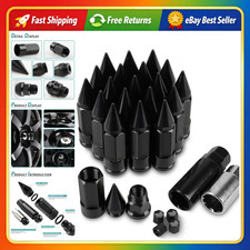 20PCS M12x1.5 Anti-Theft Wheel Spikes, Heavy-Duty Lug Nut Set for Security picture