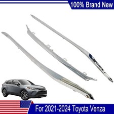 For 2021-2024 Toyota Venza 5312348070 5312448080 5312148210 3PCS Grille Trim Set picture