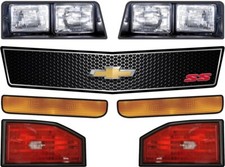 Monte Carlo Headlight Decal Kit Street Stock Bomber Nose Bumper Graphics picture
