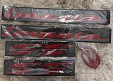 6pcs Red Fits 1994-1996 Impala Ss Emblem Rear Quarter Panel Letter Badge picture