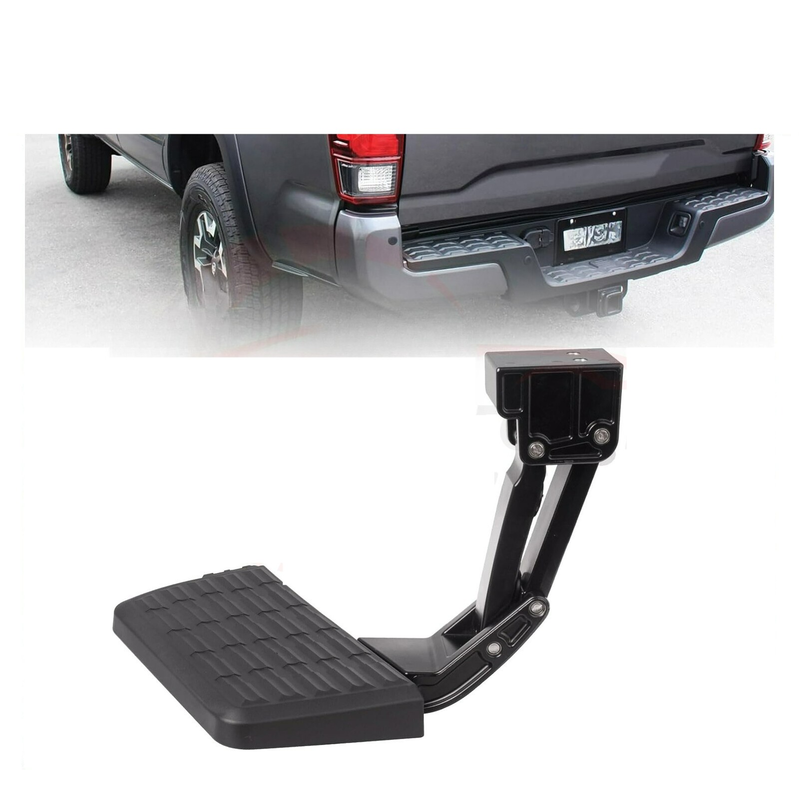 PT392-35100 Folding Bed Step Bumper Tailgate Step For Toyota Tacoma 2012-2023 PT392-35100 Folding Bed Step Bumper Tailgate Step For Toyota Tacoma 2012-2023