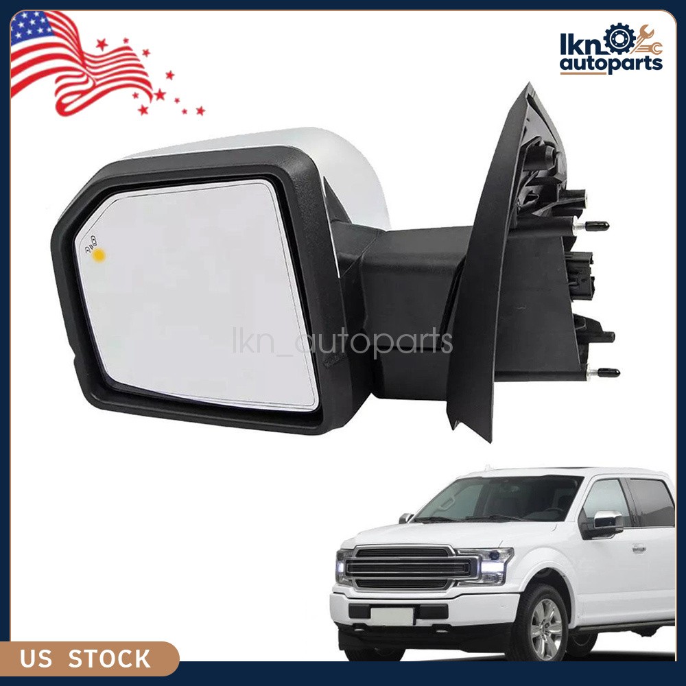 For 2015-2020 Ford F-150 F150 Driver Side Mirror Power/Signal/Blind Spot 18-Pin