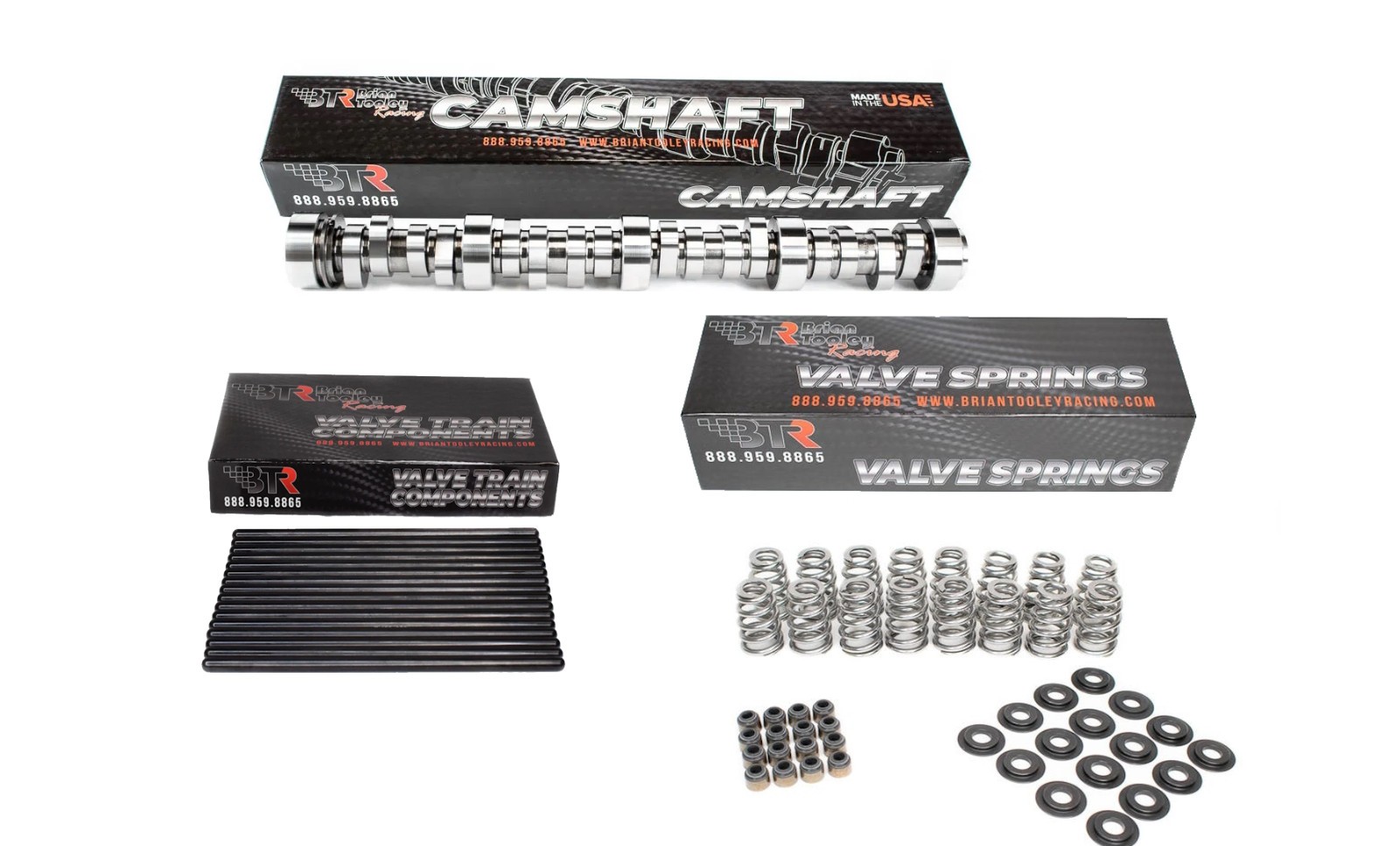 Brian Tooley Racing LS Truck Stage 3 V3 Camshaft Kit - GM Gen III IV 5.3 6.0 6.2
