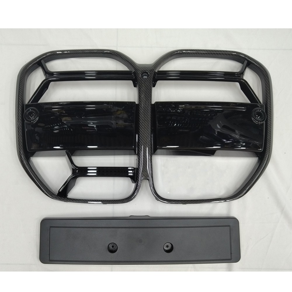 US- Carbon Fiber Front Grille Fits For BMW 4 Series G22 G23 430i M440i 2021-2026