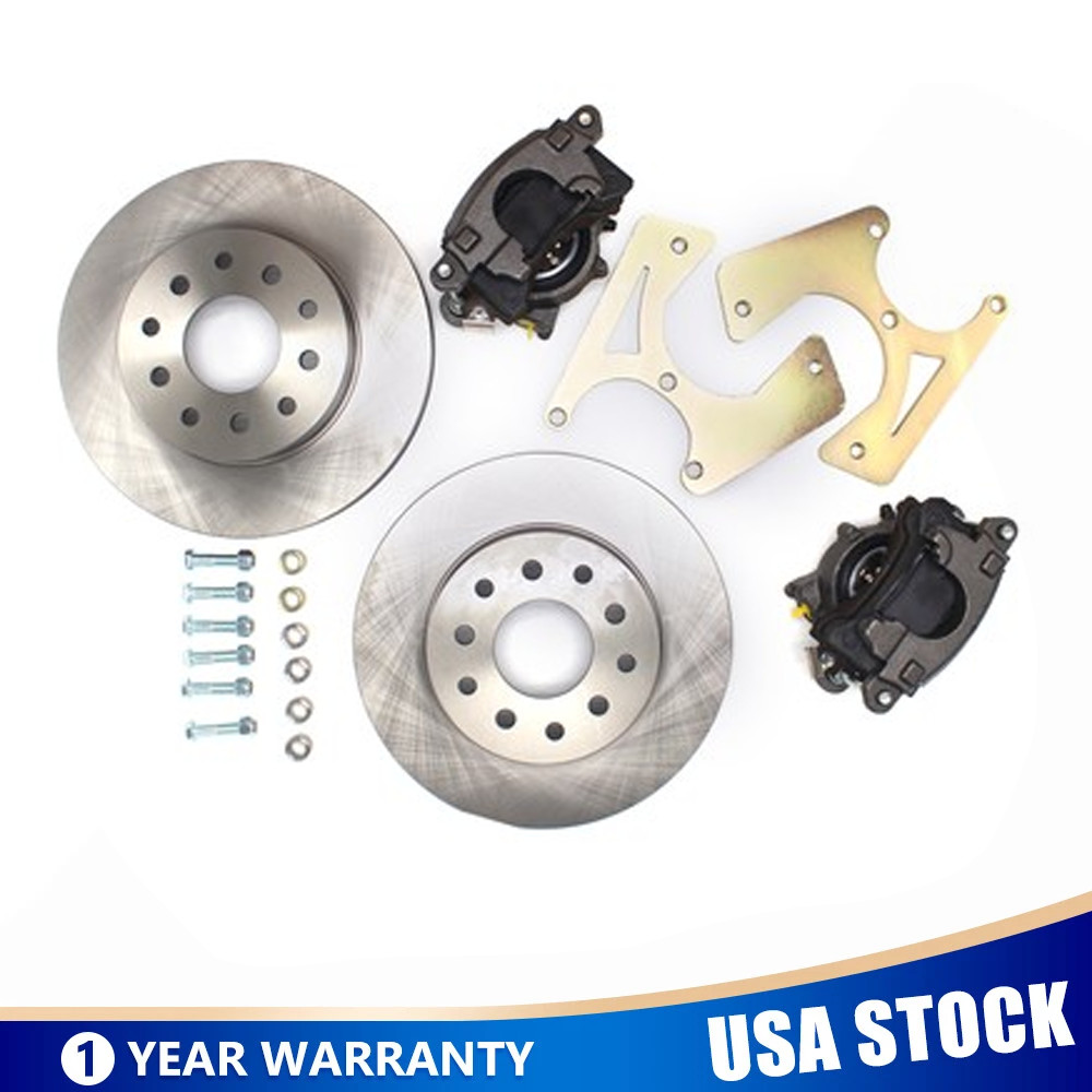 Motors Bolt-On Rear Disc Brake Conversion Kit Fits For GM 10 Bolt and 12 Bolt US