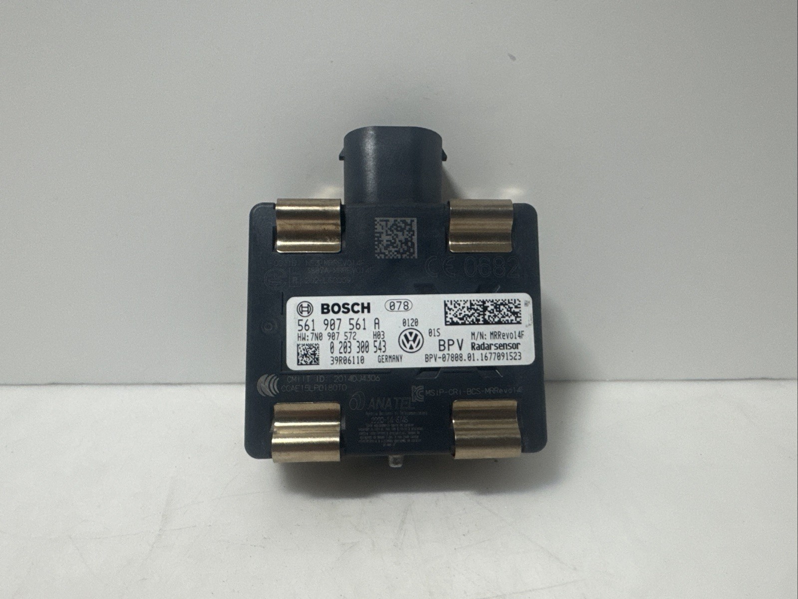 Volkswagen Adaptive Cruise Control Module Sensor OEM #561.907.561.A 7N0907572 Volkswagen Adaptive Cruise Control Module Sensor OEM #561.907.561.A 7N0907572