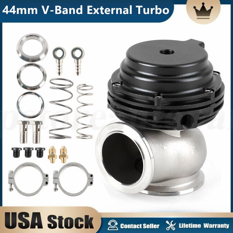 For Tial 44mm External Wastegate MVR V-Band Flange Turbo 14PSI Springs