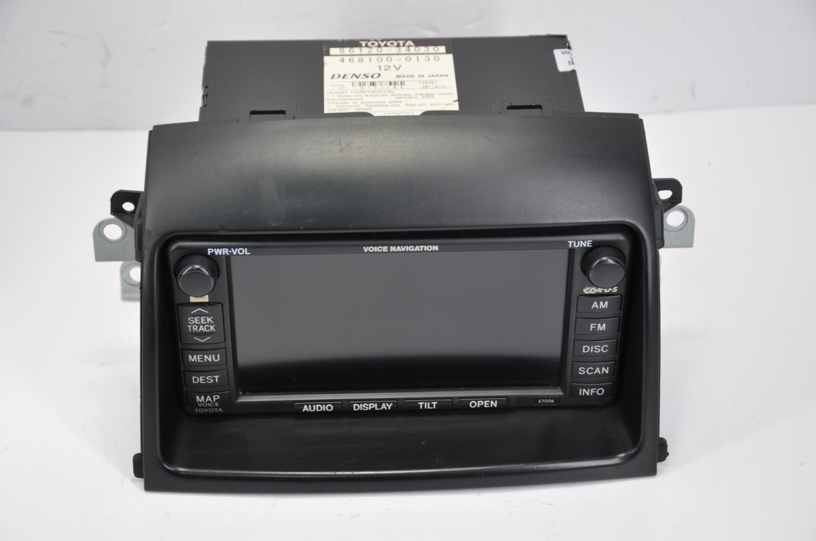🚘✅ 04 -07 Toyota Sequoia Tundra Sienna JBL Navigation Display Radio 86120-34030