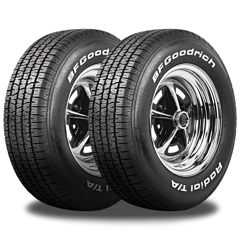 2 BFGoodrich Radial T/A P 235/60R15 98S RWL White Letter All Season Touring Tire 2 BFGoodrich Radial T/A P 235/60R15 98S RWL White Letter All Season Touring Tire