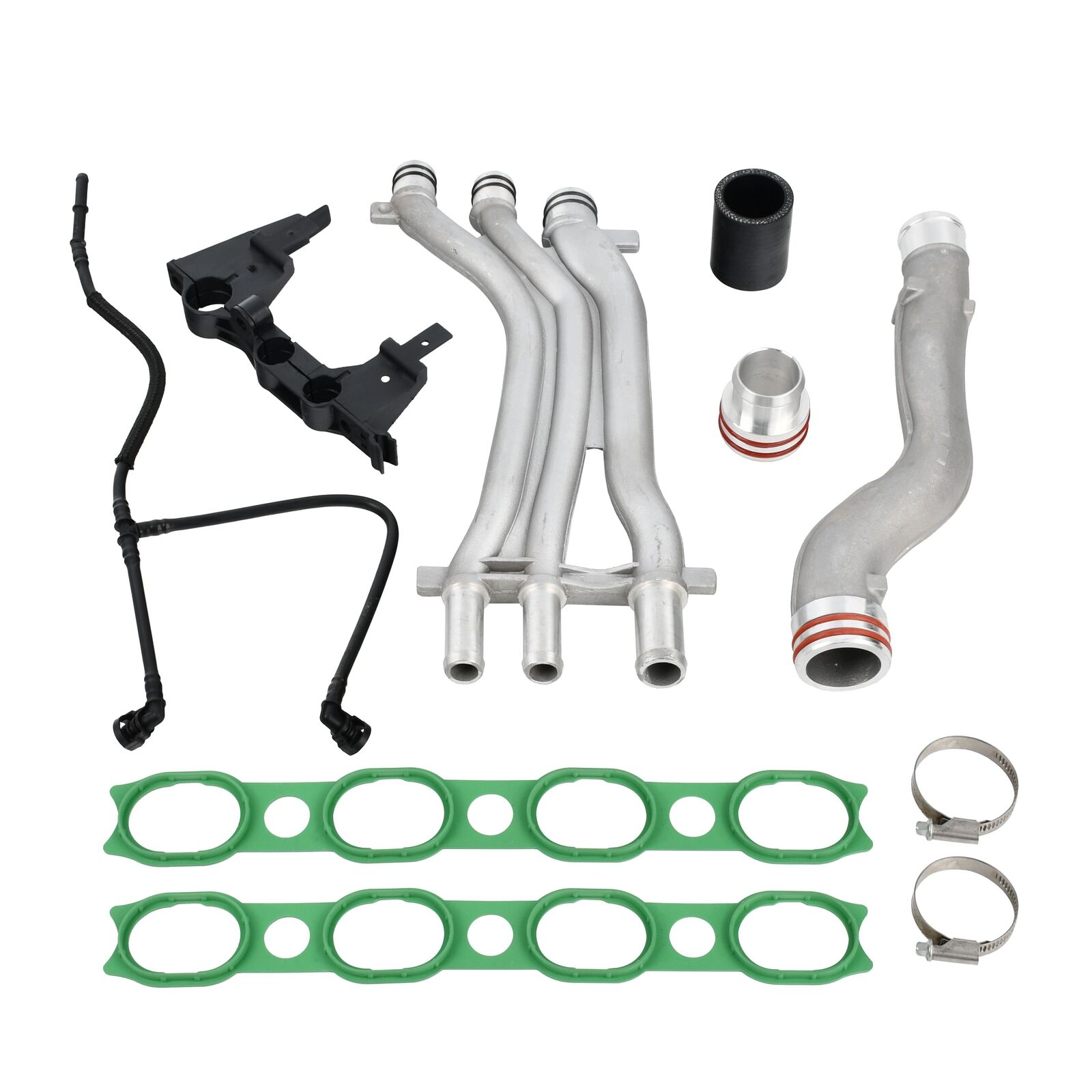 Aluminum Coolant Water Pipe Upgrade Kit for 2003-2006 Porsche Cayenne 4.5L V8