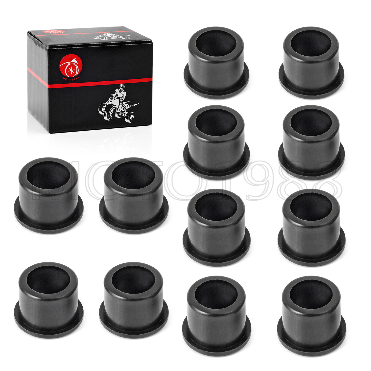 12PCS A Arm Bushing Kit for Yamaha Blaster 200 YFS200 1988-2006 90381-15088-00