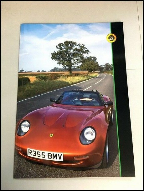 1997 1998 Caterham 21 Supersport Original Car Sales Brochure Catalog
