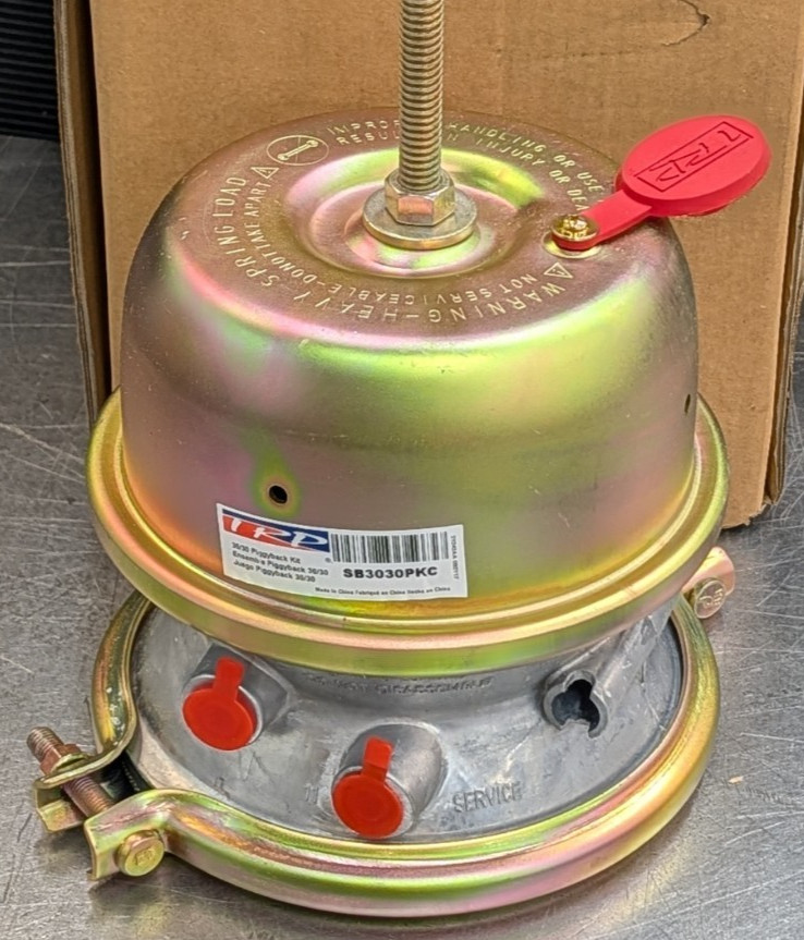 SB3030PKC TRP Paccar Type 30/30 Service Brake Chamber Piggyback kit Caged SB3030PKC TRP Paccar Type 30/30 Service Brake Chamber Piggyback kit Caged
