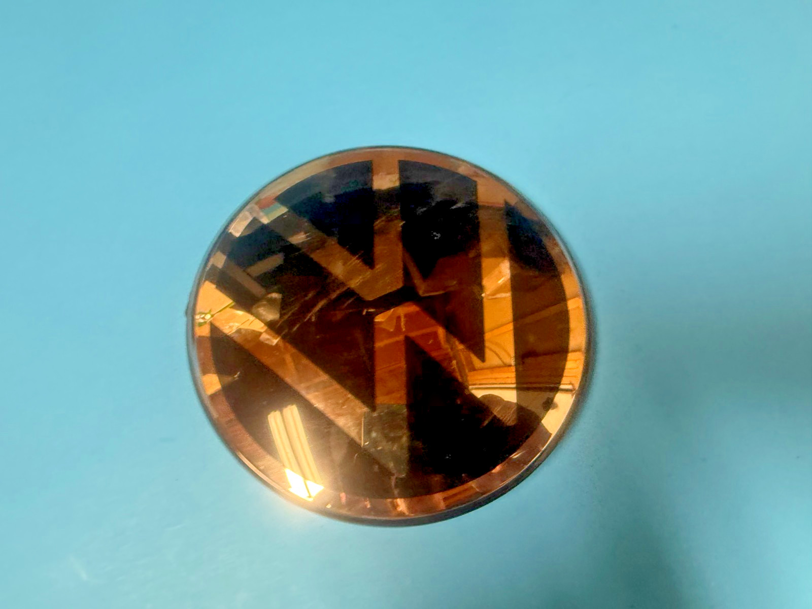 OEM 2021 2022 2023 Volkswagen Taos Front Grille Logo Badge Emblem Damaged