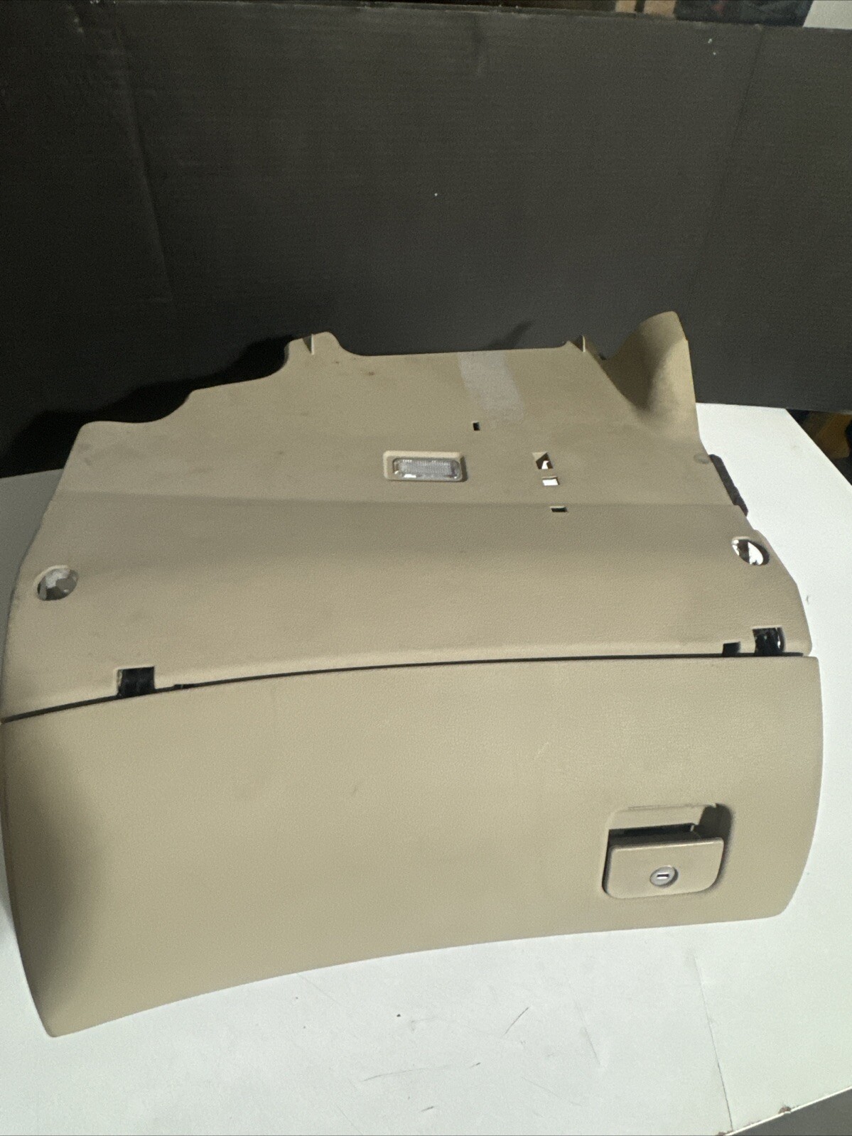 2002-2004 Audi Beige Glove Box Assembly 4B1880302F36K Used Complete